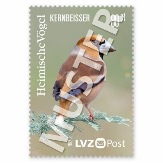 Briefmarke 0,80 € Heimische Vögel II 