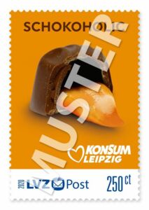 Briefmarke 2,50 € Konsum "Freche Früchtchen"