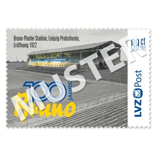 Sonderbriefmarke 0,80 € 100 Jahre Bruno-Plache-Stadion
