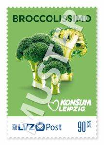 Briefmarke 0,90 € Konsum "Freche Früchtchen"