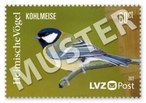 Briefmarke 0,60 € Heimische Vögel II