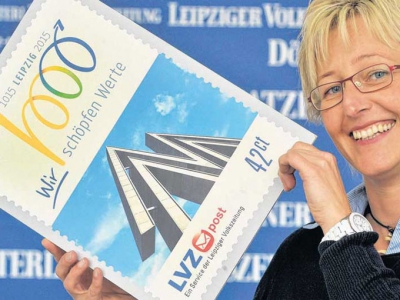 1000 Jahre Leipzig Lvz Briefmarke Zum Jubilaum Ab Heute Im Handel Lvz Post
